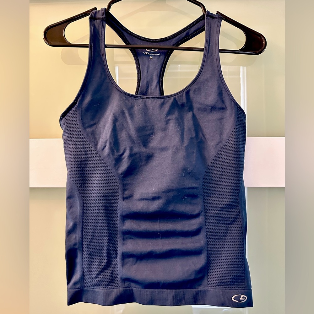 *Bundle of 2 athletic racerback tanks and bonus running socks*